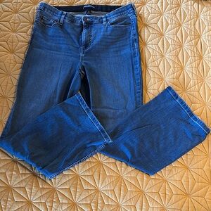 Calvin Klein Jeans Women's High Rise Boot Leg Medium Wash 16W